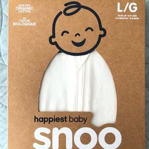 Snoo sleep sack in white